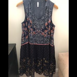 Xhilaration Floral Swing Dress